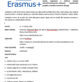 Erasmus - info o výjezdu 2024 1